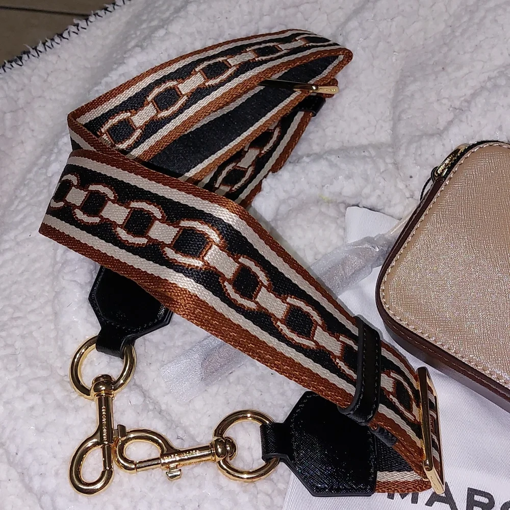 RARE New🤎Neutral✨Marc Jacobs Snapshot Chain Print bag❗️ - Picture 15 of 17